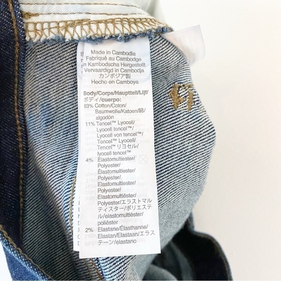 MADEWELL 9" Mid Rise Skinny Jeans Orland Wash Size 28 - Picture 5 of 13